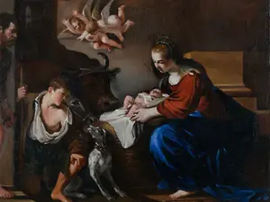 Presentazione del restauro del Presepe del Guercino a Palazzo Corsini