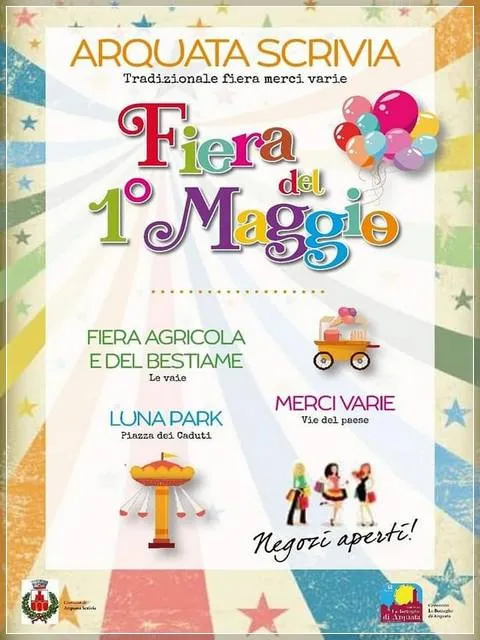 Fiera del Primo Maggio 2026: Tradizione e Comunità ad Arquata Scrivia Fiera del Primo Maggio 2026: Tradizione e Comunità ad Arquata Scrivia