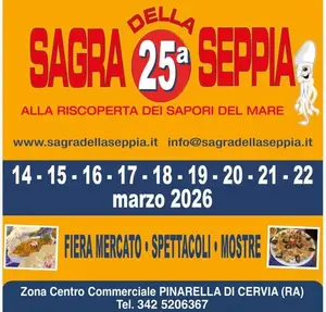 25&ordf; Sagra della Seppia: l'eccellenza del mare a Pinarella di Cervia
