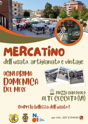 Mercatino dell'Usato e Vintage ad Alte Ceccato: un appuntamento costante