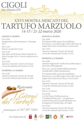 XXVI Mostra Mercato del Tartufo Marzuolo a Cigoli 2026