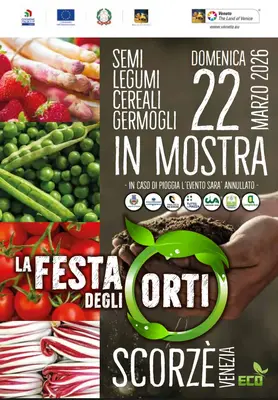 Festa degli Orti 2026: valorizzazione della biodiversit&agrave; agricola a Scorz&egrave;