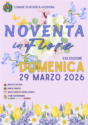 Noventa in Fiore 2026: la ventiduesima edizione nel cuore del Veneto